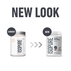 Isopure 100% Pure Creatine Monohydrate Powder, 1.1 Pound (Pack of 1), White