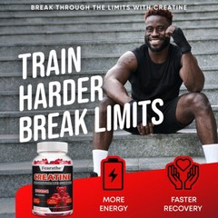 Creatine Monohydrate 5000 mg Promotes muscle growth and recovery