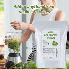 500G Organic Pea Protein Powder Vegan Formula Supports Muscles 26g Per Serving