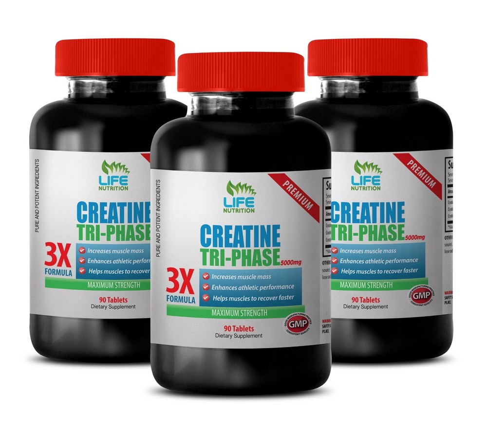 Rapid Weight Loss Tablets – Creatine 3X 5000mg – Creatine Pure Monohydrate 3B