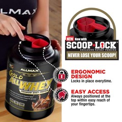 ALLMAX Nutrition Gold ALLWHEY Chocolate Peanut Butter – 2 lb – 24 Grams of Pr…