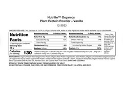 Nutrilite Plant Protein Powder Organic – Vanilla