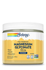 Magnesium Glycinate Powder Unflavored — 350 mg – 50 Servings