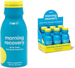 Morning Recovery DHM Electrolyte Drink – Hydration, Pack of 6 Bottles