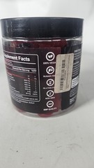 Creatine Monohydrate Gummies 120ct Sugar-Free Blackberry BCAA 9000 Mg Exp:6/2029