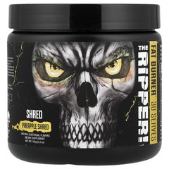 JNX Sports The Ripper! Fat Burner, Pineapple Shred, 150g (5.3 oz), 2-Pack