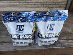 (2) 15lb Protein Powder Mass Gainer Cookies & Cream NEW- Ronnie Coleman 7/26