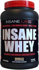 Muscle Building Insane Whey Protein – 30 Servings Vanilla, No Clumps Guarantee