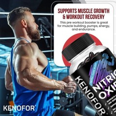Nitric Oxide Booster Arginine Improve Sexual Performance 1200 mg Muscle Growth