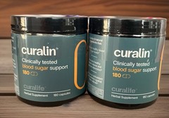 2X Curalin Blood Sugar Complex: 9 Herb Blend Cinnamon Bitter Melon Gymnema 2027