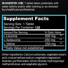Hybrid BCAAs Amino Acids, 1000mg Sugar Free Pre Workout without Ceatine, Non-GMO