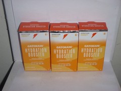 (3 box) Gatorade HYDRATION BOOSTER Tropical Mango Electrolyte Drink Mix 18 Total
