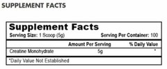APS CREATINE MONOHYDRATE Powder HPLC Pure Potency 100 Servings 500g Grams Size