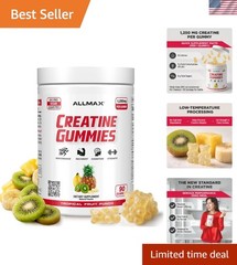 Creatine Gummies, Tropical Fruit Punch, 90 Count, 1250 mg