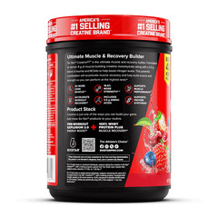 Six Star Pro Nutrition Creatine X3 BCAA Powder Fruit Punch 2.18 lb 30 Servings