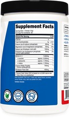 Nutricost BCAA+ Hydration Powder (Fruit Punch) 30 Servings