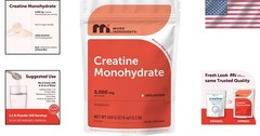 Keto-Friendly Creatine Monohydrate 500g – 100 Servings for Enhanced Performance