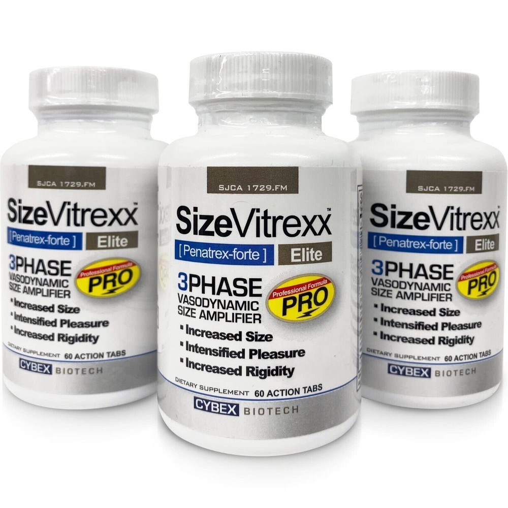 SizeVitrexx Men’s Health Supplement 3 Month Supply