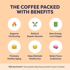 Javvy Protein Iced Coffee – Premium Whey Protein & Iced Coffees, 100% Natural…