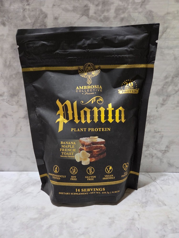 Planta Plant 25g Protein Powder Banana Maple French Toast 0.90 LB 5/2027