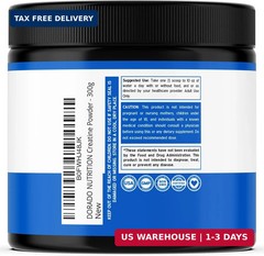 Creatine Monohydrate Powder 5G l Micronized & Unflavored l 60 Servings 5000mg