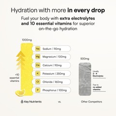 KEY NUTRIENTS Selenium Electrolytes Powder Packets – Multivitamin Lemonade 20…