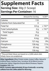 Premium 100% Armor Whey Isolate Protein Powder Cappuccino