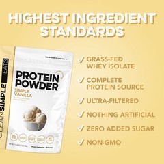 Clean Whey Isolate Protein Simply Vanilla🪽🪽🪽🍧🍨