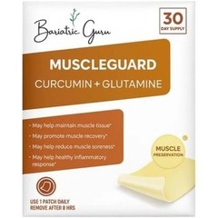 MuscleGuard Patch – Daily Muscle Wellness with Creatine L-Glutamine Turmeric 30