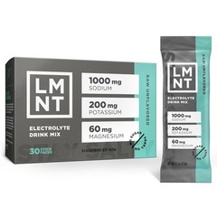 LMNT Zero Sugar Electrolytes Drink Mix – Raspberry Salt | 30 Count