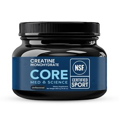 Core Med Science Creatine Monohydrate Powder 90 Servings – NSF Certified for …