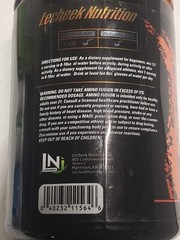 Lecheek Nutrition – AMINO FUSION – Cherry Limeade – 30 Servs – Best By 10/2025