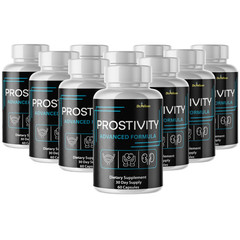 Prostivity- Prostate Support- 10 Bottles- 600 Capsules