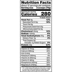 Muscle Milk Genuine Protein Powder, Vanilla, 32g Protein, 1.9lb, 30.9oz