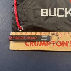 Bucked Up Pre Workout Bag W/ Keychain. Promotional Item