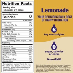 50 Count Ultima Replenisher, Electrolyte Hydration Drink Mix Sticks- Lemonade