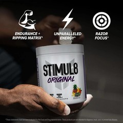FINAFLEX STIMUL8 Pre-Workout – Fruit Punch – 35 Servings – Pack of 2