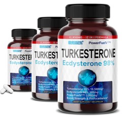 TURKESTERONE + ECDYSTERONE (98%) Performance, Muscle Health & Recovery