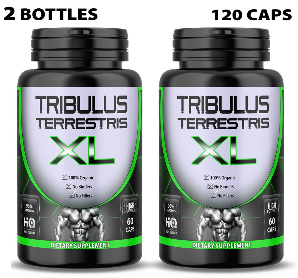Tribulus Terrestris 15:1 Extract 1000mg, 120 Capsules, 60 Servings, Non-GMO