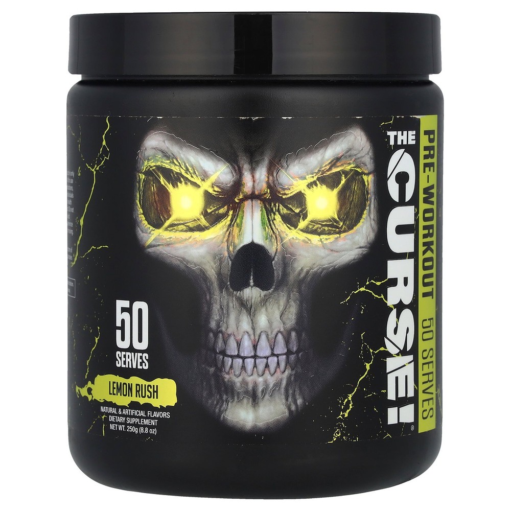 Cobra Labs The Curse Pre Workout Lemon Rush 0 55 lbs 250 g GMP Quality Assured
