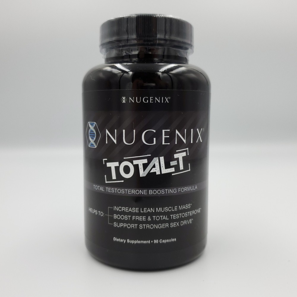 Nugenix® Total-T Total Testosterone Boosting Formula 90-Capsules (Exp. 03/2026)