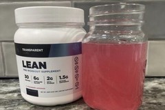 Transparent Labs LEAN Pre-Workout Powder Strawberry Lemonade 30 ServingsEXP05/27