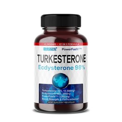 Ecdysterone + Ecdysterone (98%) Capsules – Muscle Strength + Male Performance