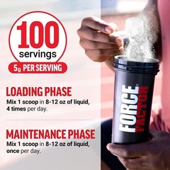 500G Pure Creatine Monohydrate Powder – No Additives, 100 Servings for Athletes
