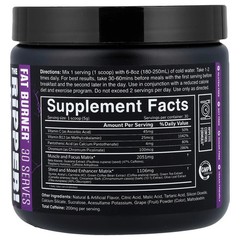 The Ripper! Fat Burner, Dark Grape, 5.3 oz (150 g) PACK OF 2