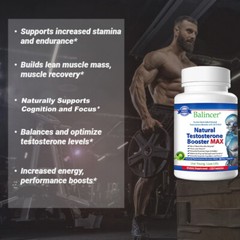 Energy Supplement Naturally Supports Cognition,Concentration* Endurance For Men