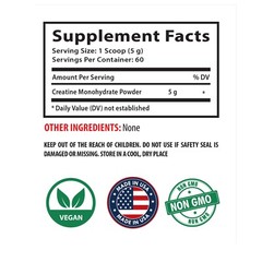 creatine powder – CREATINE MONOHYDRATE POWDER 300g – mass gainer – 3 Bottles