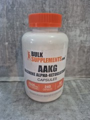 BulkSupplements Arginine Alpha-Ketoglutarate(AAKG) Capsules-2500mg per Serving