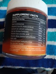 Happyummmm Creatine Monohydrate Softchews 60 Softchews, Orange, Exp. 03/2027