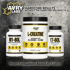 L-CREATINE Supplement Creatine Monohydrate w/Leucine Amino Acid and HMB – Sup…